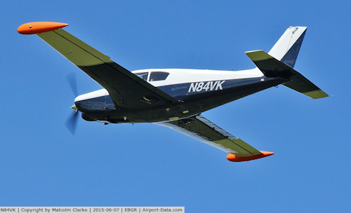 N84VK airborne 500